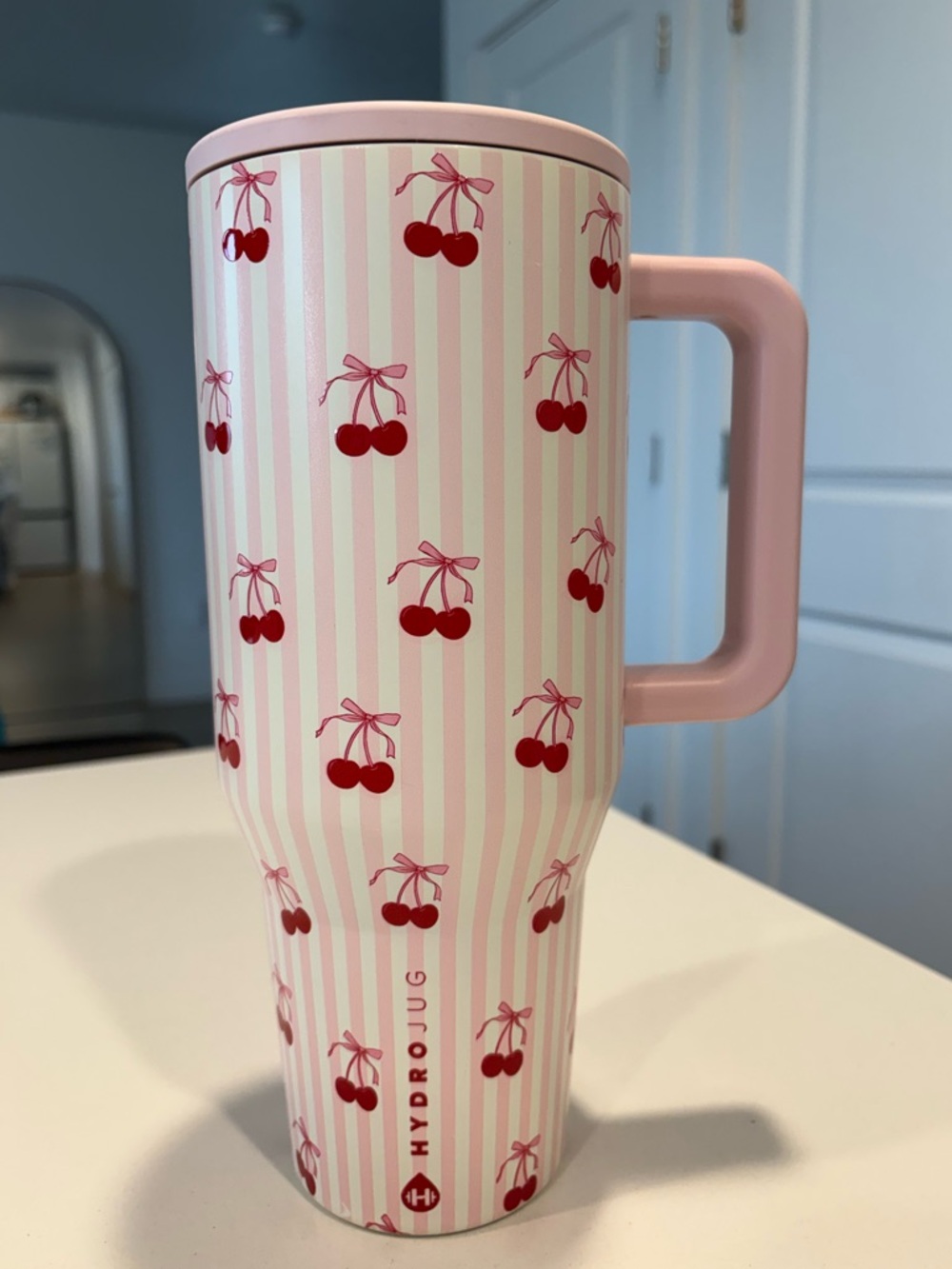 HydroJug Pink - Sweet Cherry Traveler